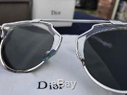 100% authentic Dior So Real Mirrored Sunglasses, 48mm. Retail $495