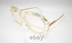 Authentic CELINE Transparent / Gold Sunglass Frame CL40040U 027 NEW