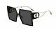 Authentic Christian Dior 30montaigne 0807/2k Black/gray Sunglasses