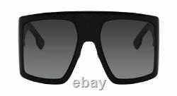 Authentic Christian Dior So light 1 0807/9O Black/Gray Gradient Women Sunglasses