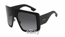 Authentic Christian Dior Solight 1 0807/9O Black/Gray Gradient Sunglasses