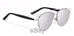 Authentic DIOR TECHNOLOGIC 84J/0T Sunglasses Palladium Black NEW 57mm