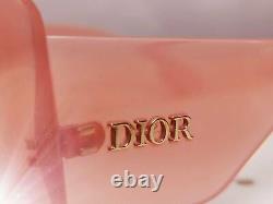 Authentic DIOR Womens Sunglasses So Light 2 Square Nude Peach Pink Oversized