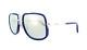 Authentic Dita Mach One Limited Drx-2030-j-blu-slv Sunglasses New 59 Mm