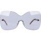 Authentic Fendi Rimless Sunglasses Fs5273 424 Blue/havana 65 Mm New Mint & Boxed