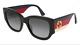 Authentic Gucci Gg0276s 001 Sensual Romantic Black/multi Color Sunglasses