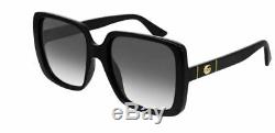 Authentic Gucci GG0632S 001 Black Gradient Sunglasses