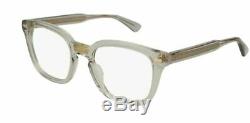 Authentic Gucci GG 0184 O 005 Grey Eyeglasses