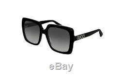 Authentic Gucci GG 0418 S 001 Black Sunglasses