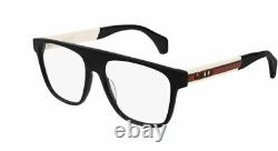Authentic Gucci GG 0465O 001 Black/Ivory Eyeglasses