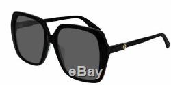 Authentic Gucci GG 0533 SA 001 Black Sunglasses
