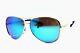 Authentic Michael Kors Chelsea Mk5004-100325 Rose Gold / Blue Mirror Sunglasses