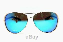 Authentic MICHAEL KORS CHELSEA MK5004-100325 Rose Gold / Blue Mirror Sunglasses