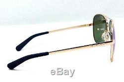 Authentic MICHAEL KORS CHELSEA MK5004-100325 Rose Gold / Blue Mirror Sunglasses