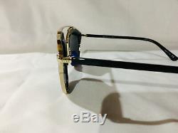 Authentic New Christian Dior So Real Sunglasses Gold Frame Silver/gray Lens
