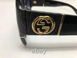 Authentic New Gucci Black Gradient Square Ladies Sunglasses GG0484S