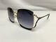 Authentic New Gucci Gg0593sk Black Frame Gray Gradient Lens Sunglasses