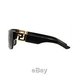 Authentic New Versace Sunglasses VE4296 GB1/87 Black Frame 59mm Grey UV Lens NIB