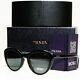 Authentic Prada Ss20 Womens Sunglasses Black Ultravox Evolution Spr 23s 1ab-5s0