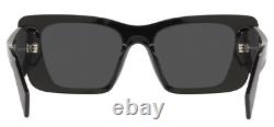 Authentic PRADA Sunglasses PR 08YS-1AB5S0 Black withDark Grey 51mm NEW
