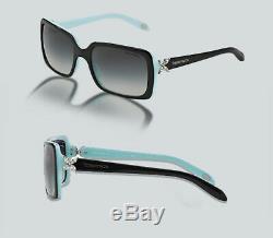 Authentic Tiffany & Co. 0TF4047B 80553C TOP BLACK ON AZURE Sunglasses