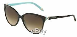 Authentic Tiffany & Co. 0TF4089B 81343B HAVANA/BLUE Sunglasses