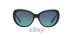 Authentic Tiffany & Co. 0TF4122 80559S BLACK/BLUE Sunglasses