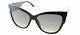 Authentic Tom Ford Anoushka Ft0371 Tf 371 01b Black Large Cat Eye Sunglasses