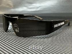 BALENCIAGA BB0041S 001 Grey Rectangular 99 mm Unisex Sunglasses