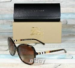 BURBERRY BE4197 300213 Dark Havana Brown Gradient 58 mm Women's Sunglasses