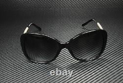BURBERRY BE4235Q 30018 Black Gray Gradient 57 mm Women's Sunglasses