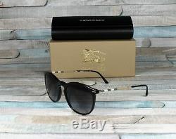 BURBERRY BE4250Q 30018G Black Gray Gradient 54 mm Men's Sunglasses