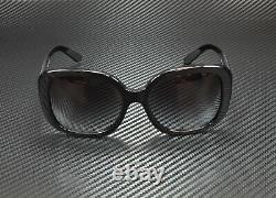 BURBERRY BE4259F 30018G Black Grey Gradient Women's 56 mm Sunglasses