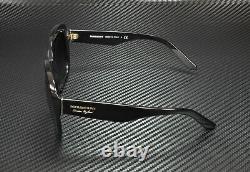 BURBERRY BE4259F 30018G Black Grey Gradient Women's 56 mm Sunglasses
