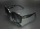Burberry Be4259 30018g Black Grey Gradient 56 Mm Women's Sunglasses