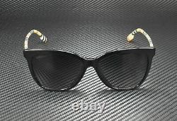 BURBERRY BE4308F 3853T3 Black Polarized Grey Gradient 56 mm Women's Sunglasses