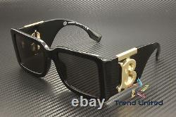 BURBERRY BE4406U 300187 Black Dark Grey 55 mm Women's Sunglasses
