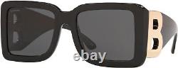 BURBERRY BE 4312 390787 55mm Black Sunglasses