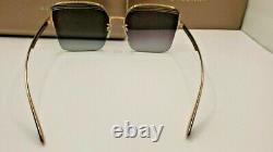 BVLGARI Gold Designer Luxury Sunglasses Women/Unisex Square Lens