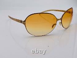 BYWP BY0600 4BG Gold Metal Oval Sunglasses Frames Germany