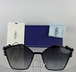 Brand New Authentic Fendi FF 0261/S Sunglasses 2O59O Black 57mm Frame 0261