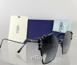 Brand New Authentic Fendi FF 0261/S Sunglasses 2O59O Black 57mm Frame 0261