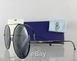 Brand New Authentic Fendi FF 0285/S Sunglasses 807MD Black 63mm Frame 0285