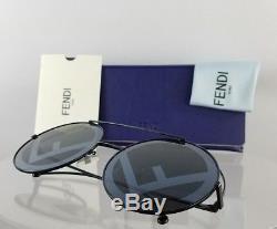 Brand New Authentic Fendi FF 0285/S Sunglasses 807MD Black 63mm Frame 0285