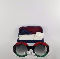 Brand New Authentic Gucci GG 0084 001 Sunglasses GG0084 Frame