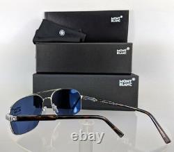 Brand New Authentic Mont Blanc Sunglasses MB 648S 16V Frame Silver Frame 648
