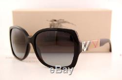 Brand New Burberry Sunglasses BE 4160 3433/8G Black For Women 100% Authentic