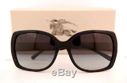 Brand New Burberry Sunglasses BE 4160 3433/8G Black For Women 100% Authentic