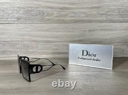 Brand New CHRISTIAN DIOR 30MONTAIGNE Sunglasses 8071 Black With Gray Lens