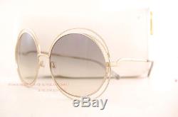 Brand New Chloe Sunglasses CE 114S Color 734 Gold/Transparent Light Grey Women